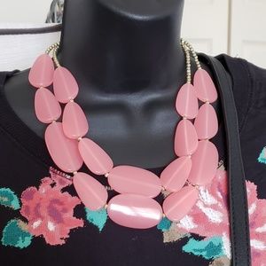 Pink necklace